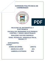 Petroleo, Hidroelectrica, Yasuni ITT