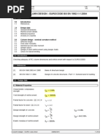Eurocode Base Plate Design Guide | PDF | Strength Of Materials | Column