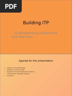 Understanding Inspection and Test Plan-up