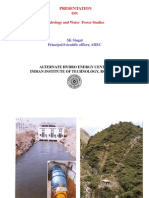 Hydrology and Water Power Studies Presentation