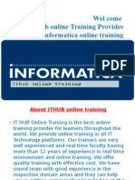 Best Informatica Online Training in Usa, Uk, Singapore, Canada, India