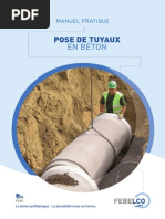 Pose de Tuyaux en Beton