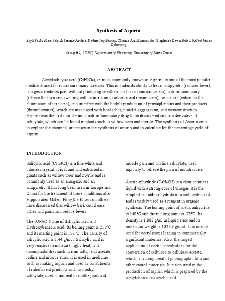 Formal report synthesis of an image