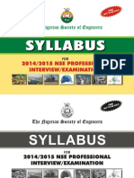Syllabus For NSE Professional