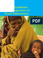 Guidelines For Acute Malnutrition (Somalia)