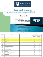 Chapter 2 C Fundamentals