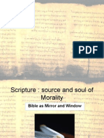 1. Scripture Source and Soul of Morality