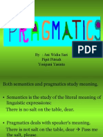 Pragmatics