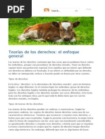 Teorías de Los Derechos_ El Enfoque General - Ética Animal