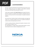 Download Nokia Report by Yogesh Tiwari SN29288415 doc pdf