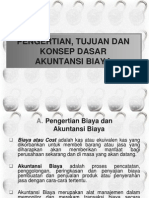 1 - Pengertian - Konsep - AKBI - Klasifikasi BIAYA PDF