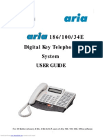 1 8 6 / 1 0 0 / 3 4 E Digitalkeytelephone System User Guide