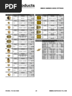 BRASS GARDEN HOSE FITTINGS