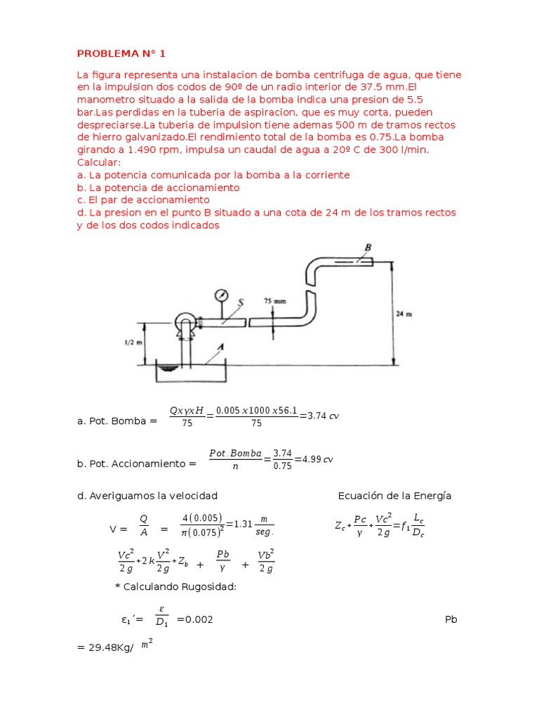 Ejercicios Resueltos FLUIDOS II