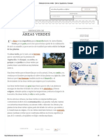 Definición de Áreas Verdes - Qué Es, Significado y Concepto PDF