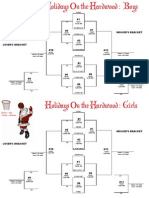 Holiday Hardwood Brackets