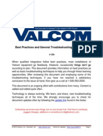 Valcom Best Practices and General Troubleshooting Procedures