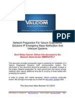 Valcom IP6000 Initial Setup Procedure
