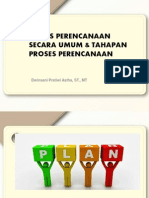 Siklus Perencanaan & Tahapan Proses Perencanaan PDF