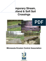 Erosion and Sediment Control For Temporary Wetland and Stream Crossings (306-15-09)