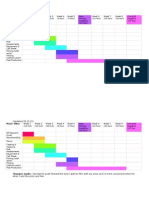 Production Schedule 