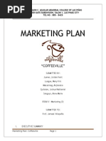 Coffee Ville - Business Plan