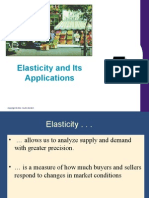 Elasticity and its Applications