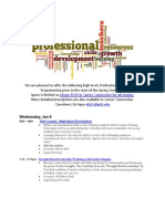 2016 January Professional Development PDF