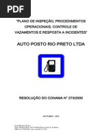 Plano de Insp, Proc. Oper, Auto Posto Centro Do Toinho