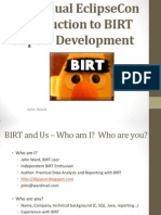 Introduction to Birt