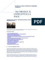 FAQ - Israele, il conflitto e la pace