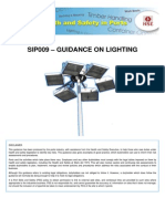 Sip009 - Guidance On Lighting - Issue 1