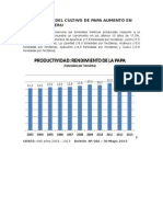 rendimiento de papa de proyectos en tayabamba