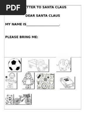 A Letter to Santa Claus
