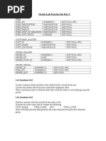 SQL Lab Exercise - (Lab Test)