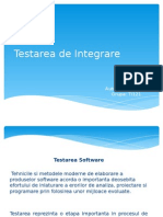 Testarea Integrare