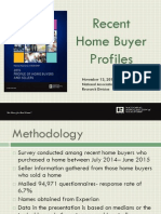 Recent Home Buyer Profiles