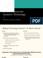 Diverse Classroom Assistive Technology