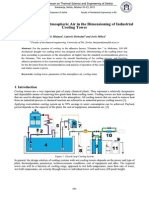 Parameters of the Atmospheric Air in the Dimensioning of Industrial