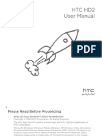 T-Mobile HTC HD2 Manual