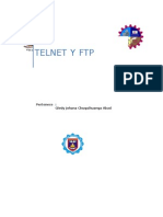 Telnet y FTP