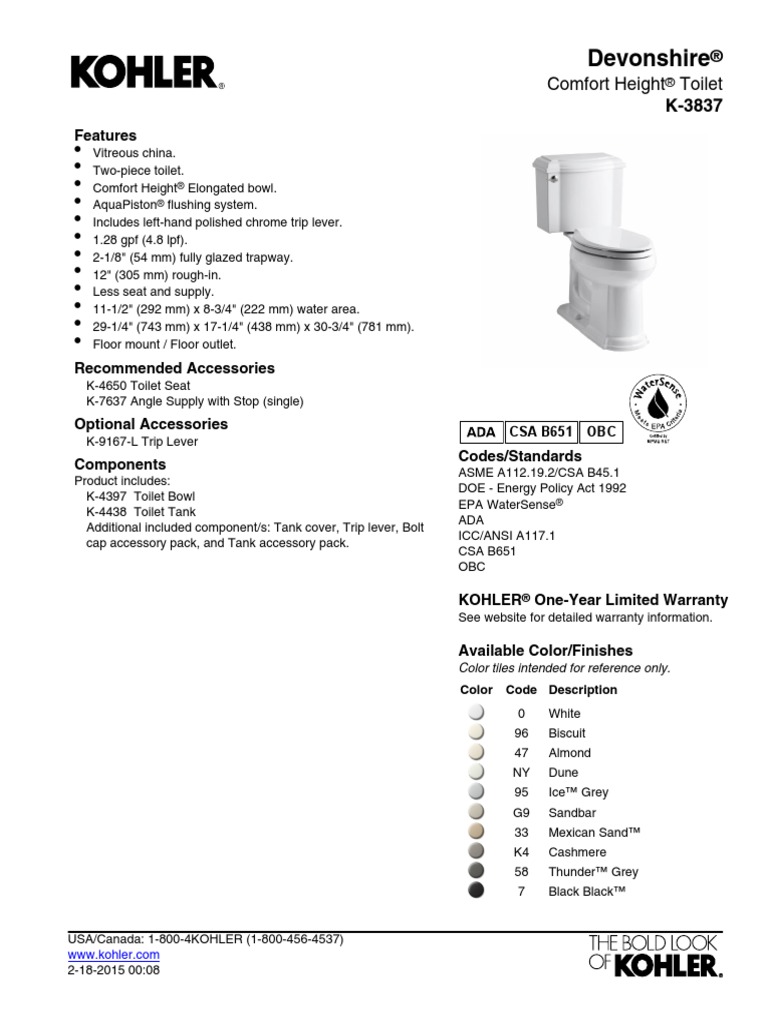 Guia K-3837 - Spec | PDF