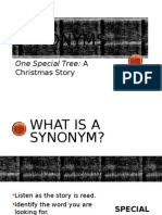 Synonyms One Special Tree