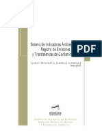 Sistema de Indicadores Ambientales y Registro de Emisiones y Transferencias de Contaminantes