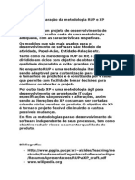 Comparação Da Metodologia RUP e XP