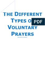 The Different Types of Voluntary Prayers