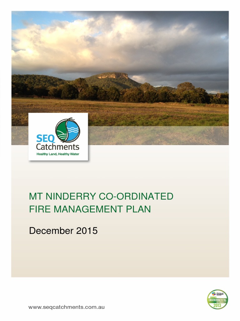 Mt Ninderry Fire Management Plan 2015 | PDF | Wildfire | Fires