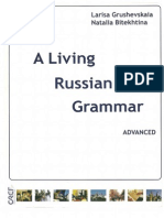 A Living Russian Grammar Advanced