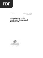 Accounting Framework; Amendment