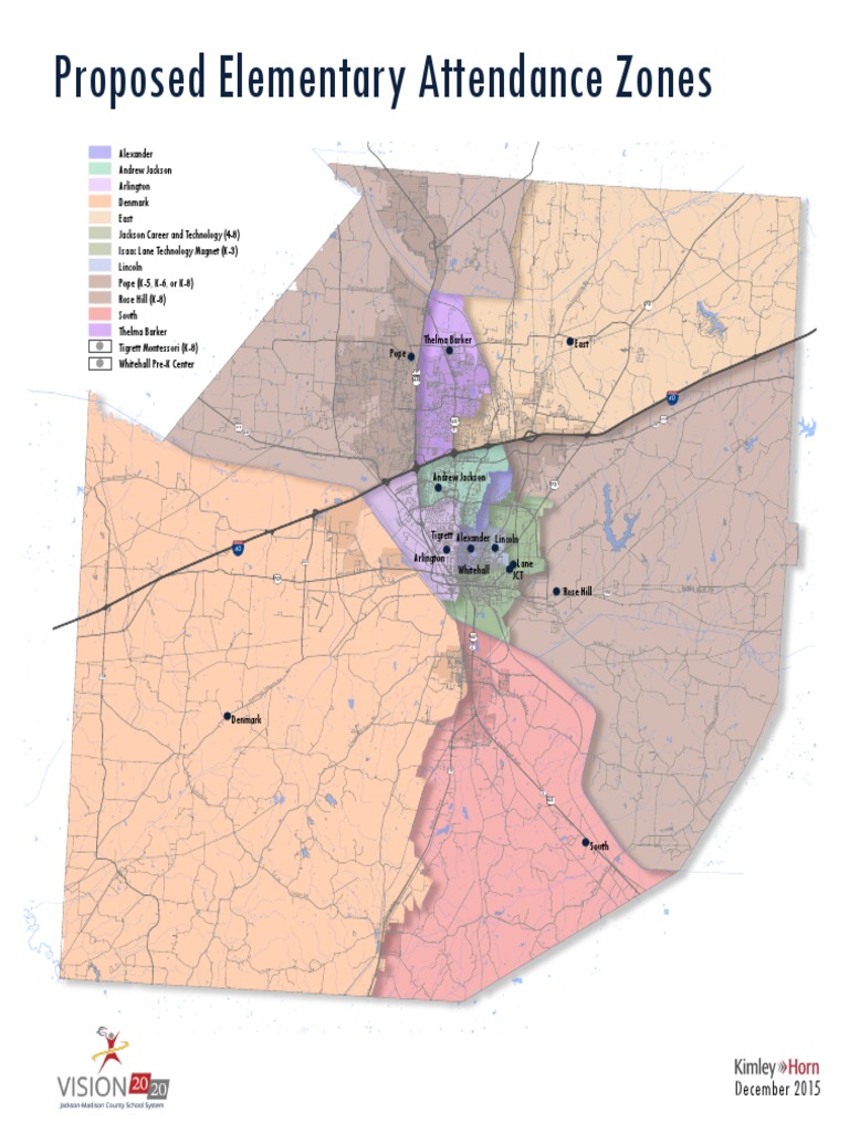 Proposed Attendance Zones for Schools | PDF | Travel